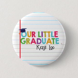 Modern Little Graduate Button