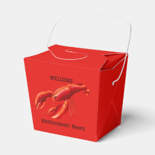 Modern lobster seafood Fresh market welcome Favour Box