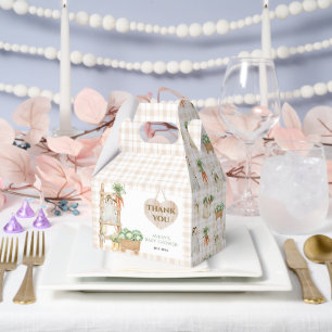 Modern Locally Grown Farm Market Baby Shower Favour Box
