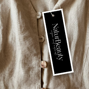 Modern Logo Clothing Hang Tag