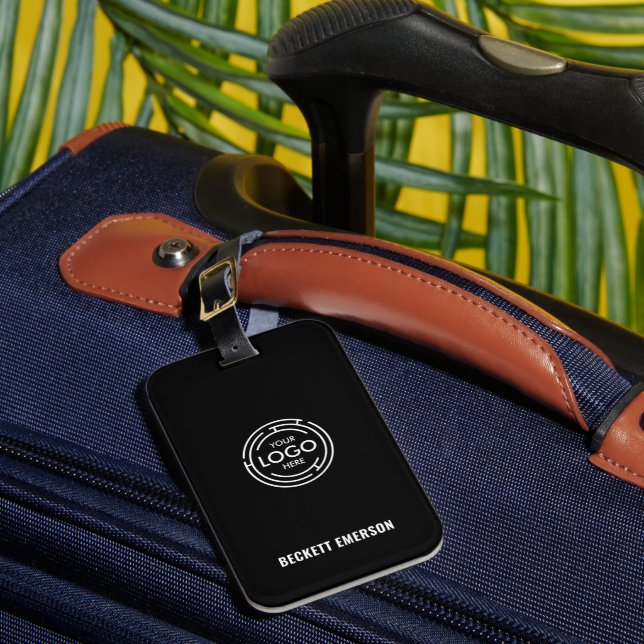 Modern Logo  Luggage Tag (Front Insitu 1)