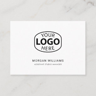 Modern Logo Minimalist Corporate Custom Business Card