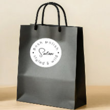 Modern logo personalised business hair salon