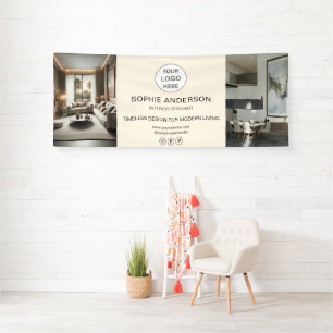 Modern Logo Photo Professional Business Banner