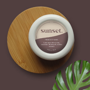 Modern Logo Product Label