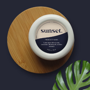 Modern Logo Product Label