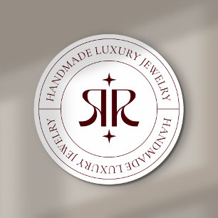 Modern Logo Product Packaging Sticker