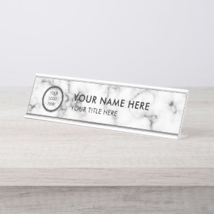 Modern Logo Professional Business Name Plate