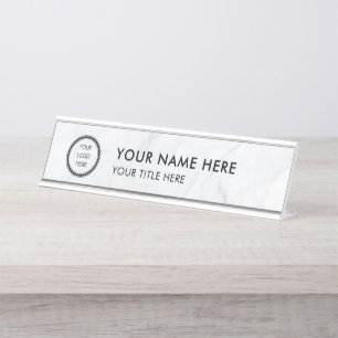 Modern Logo Professional Business Name Plate