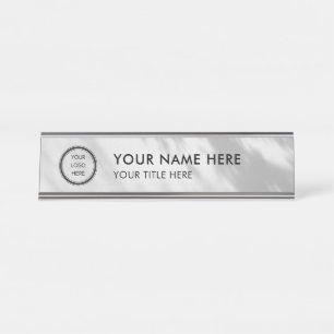 Modern Logo Professional Business Name Plate
