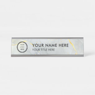 Modern Logo Professional Business Name Plate