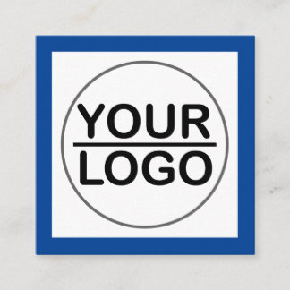 Modern LOGO Square Business Card