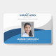 Modern Logo Template Employee Photo Name Nurse ID