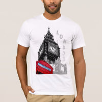 Modern London Red Telephone Box Big Ben Clock