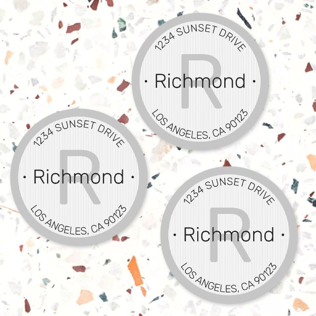 Modern look | Return Address or other info (Creator Uploaded)