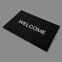 Modern Looking Bold Black White Text