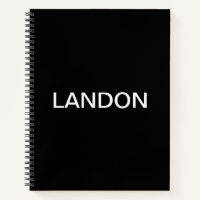 Modern Looking Bold Black White Text