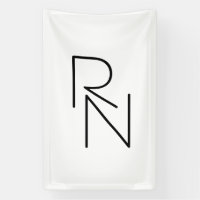 Modern Looking Overlapping Initials