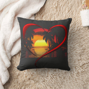 Modern Love Heart Cushion