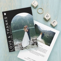 Modern Love Photo Collage Black