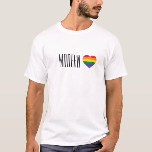 Modern Love - Rainbow Heart T-Shirt