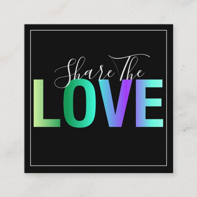 Modern Love  Referral Card (Front)