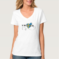 Modern Love Sweden Flag Swedish Souvenir 