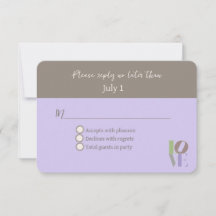 Modern LOVE Wedding RSVP