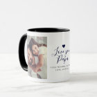 Modern "Love you Papa" 2-Photo