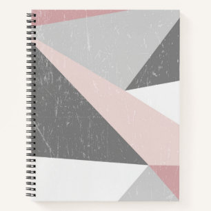 Modern Low-Poly Bullet Journal / Lined Notebook