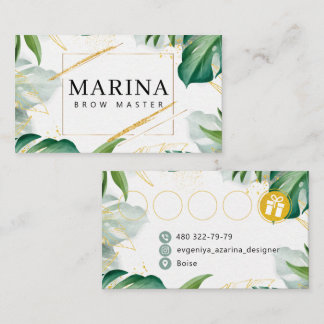 Modern Loyalty Card for Beauty Professionals