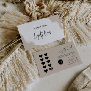 Modern Loyalty Card Template,