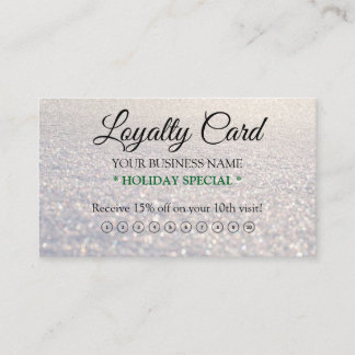 Modern Loyalty QR Code Script Business Card