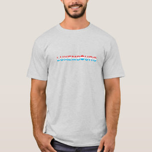 Modern Luxembourg luxembourgish Flag Souvenir T-Shirt