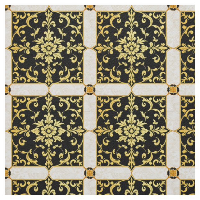 Modern Luxury Elegant Floral Collection Fabric (Swatch)