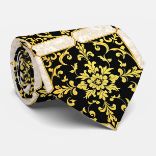 Modern Luxury Elegant Floral Collection Tie