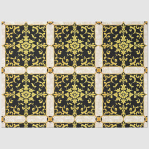 Modern Luxury Elegant Floral Collection Tissue Paper