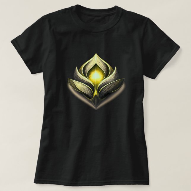 Modern Luxury Emblem Graphic  | Clean Abstract T-Shirt (Design Front)