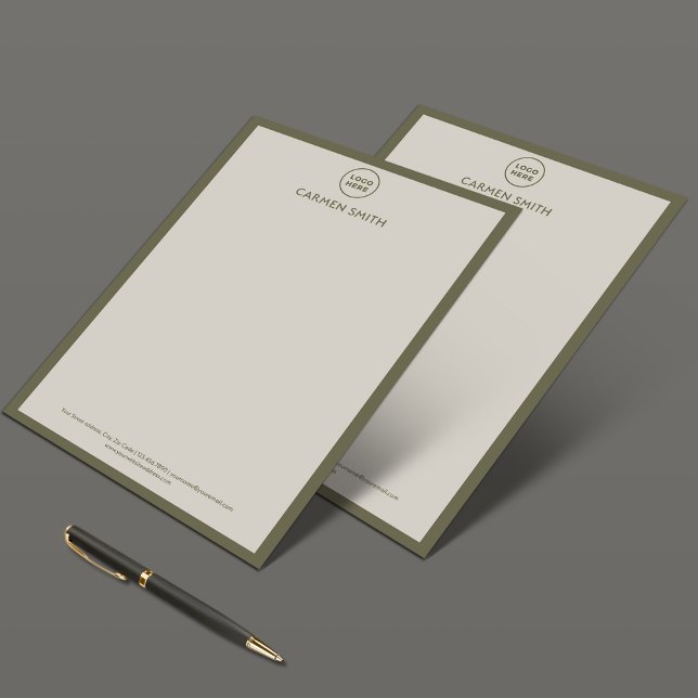 Modern Luxury Interior Designer Letterhead (Creator Uploaded)