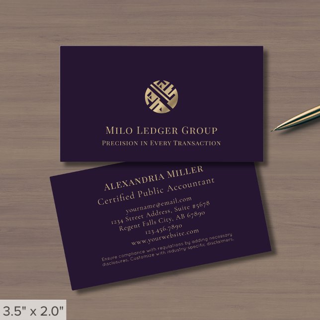 Modern Luxury Logo Business Card (Creator Uploaded)