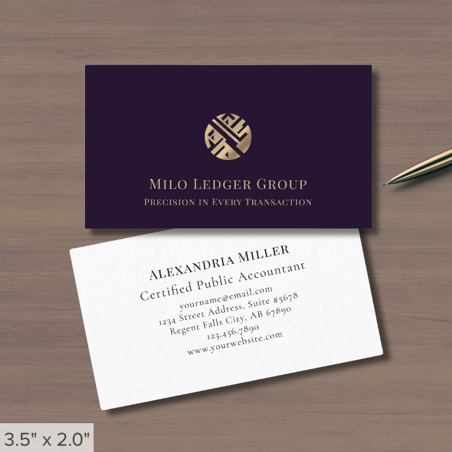Modern Luxury Logo Business Card (Creator Uploaded)