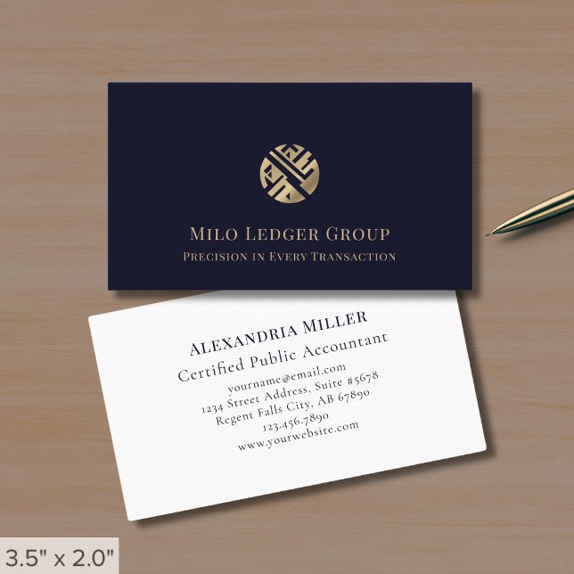 Modern Luxury Logo Business Card (Creator Uploaded)
