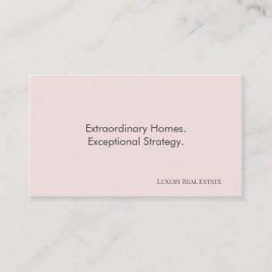 Modern Luxury Real Estate business   Bespoke Home  Card