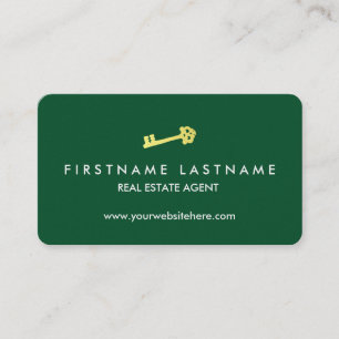 Modern Luxury Realtor Business Card