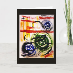 Modern Machinery Greeting Card