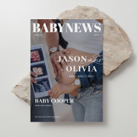Modern Magazine Cover Pregnancy