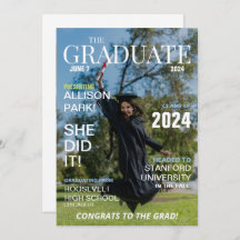 Modern Magazine Photo Graduation 