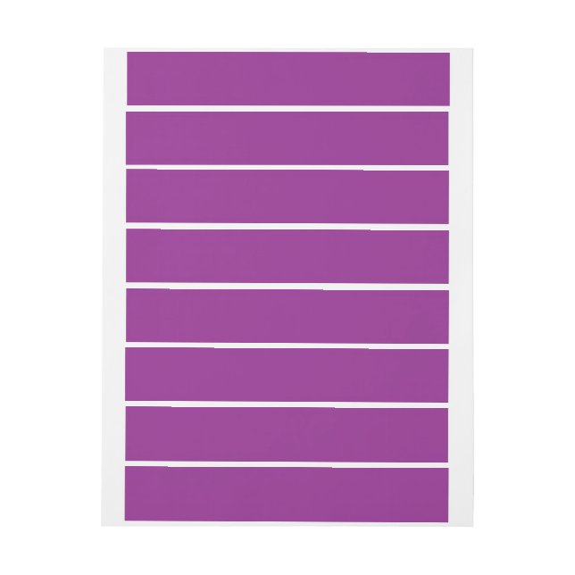 Modern Magenta Wrap Around Address Labels (Sheet)