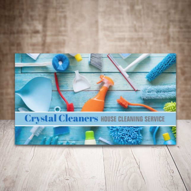 Modern Maid Services Housekeeper Housekeeping  Business Card (Modern Maid Services Housekeeper Housekeeping Business Card)