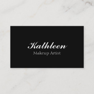 Modern Makeup Artist, Beauty Salon Business Card